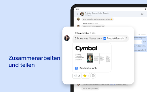 Google Chat Bildschirmfoto 22