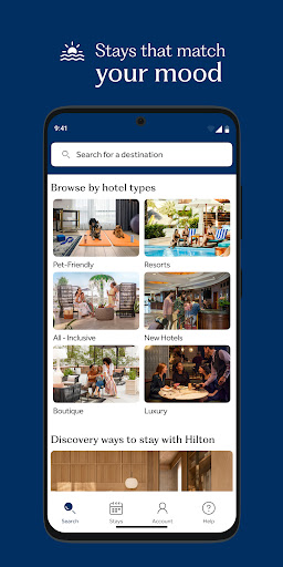 Hilton Honors: Book Hotels Bildschirmfoto 1