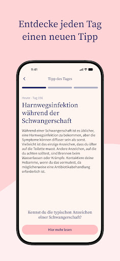 Preglife - Schwangerschaftsapp Bildschirmfoto 8