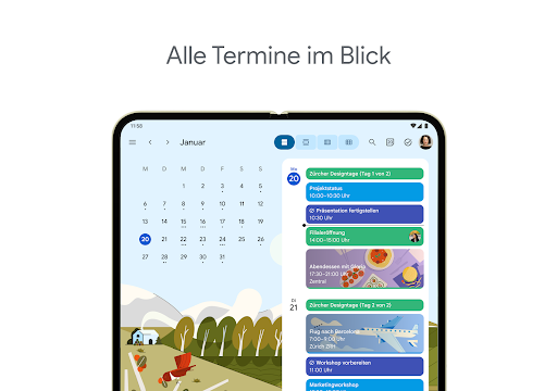 Google Kalender Bildschirmfoto 13
