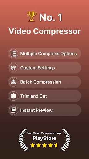 Compress Video Size Compressor Bildschirmfoto 1