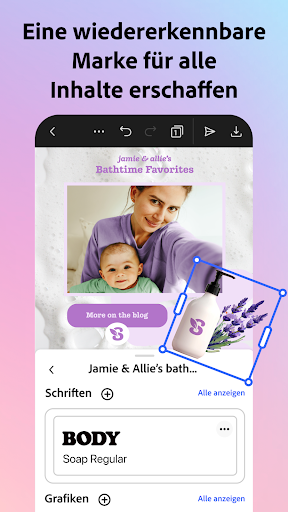 Adobe Express: KI Foto, Video Bildschirmfoto 23