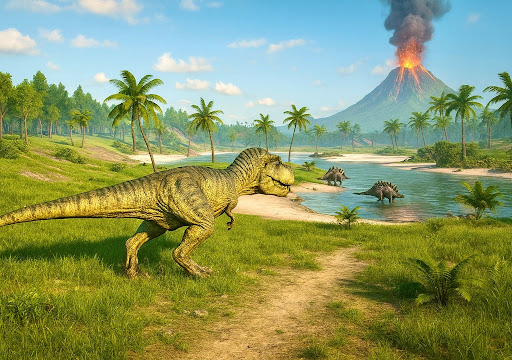 Jurassic Clash Wild Primal Sim Bildschirmfoto 23