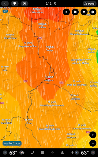 Wetter Online - RegenRadar Bildschirmfoto 30