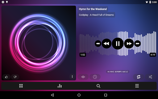 Poweramp Full Version Unlocker Bildschirmfoto 3