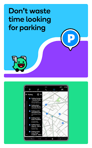 Waze Navigation und Verkehr Bildschirmfoto 9