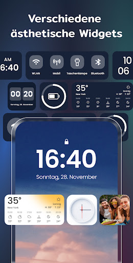 Widgets & Themen: iWidgets Bildschirmfoto 2