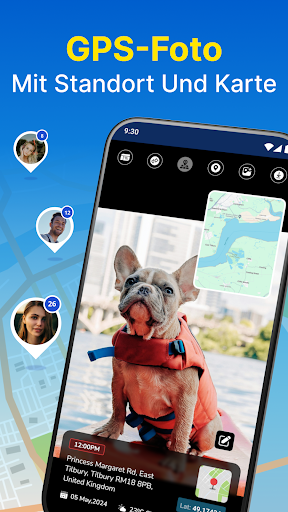 GPS-Foto: Mit Standort & Karte Bildschirmfoto 1