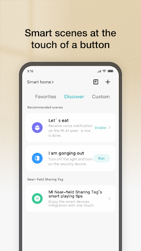 Xiaomi Home Bildschirmfoto 2