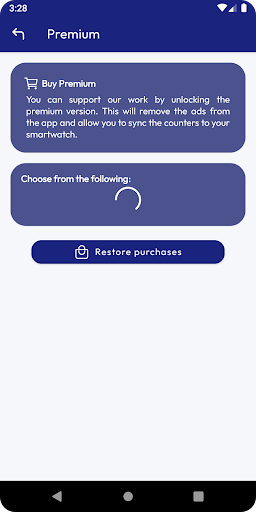 Zähler für Wear OS Bildschirmfoto 8