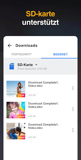 HD Video Downloader-App Bildschirmfoto 6