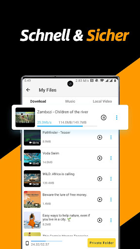 Video-Downloader, Video-Saver Bildschirmfoto 17
