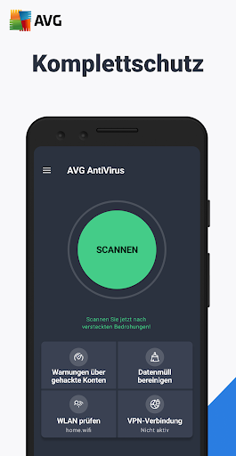 AVG Antivirus | Handy Schutz Bildschirmfoto 1