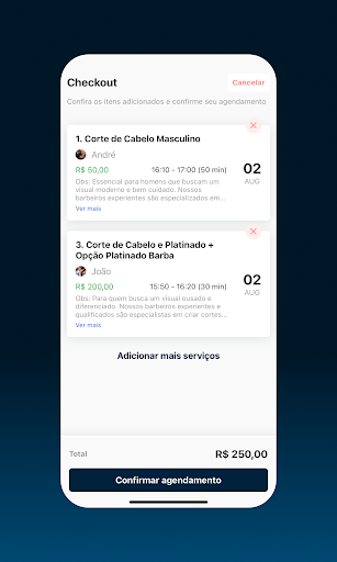 AppBarber: Cliente Bildschirmfoto 5