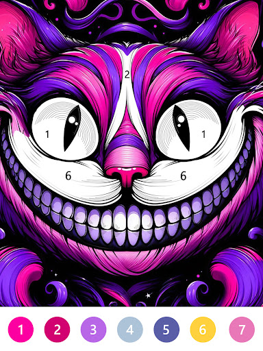 Macabre Color Paint By Number Bildschirmfoto 4