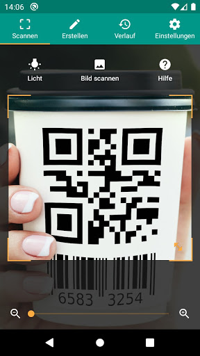 QR- & Barcode-Scanner Bildschirmfoto 2