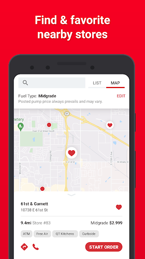 QuikTrip: Food, Coupons & Fuel Bildschirmfoto 1