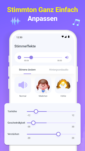 Stimmenwechsler Effekte Bildschirmfoto 5