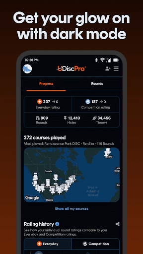 UDisc Disc Golf App Bildschirmfoto 8