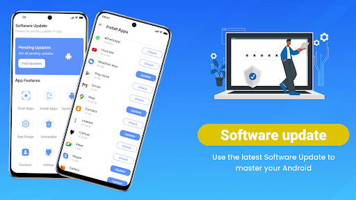 Software aktualisieren Bildschirmfoto 5