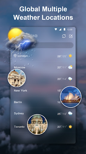 Wetter Live - Wettervorhersage Bildschirmfoto 1