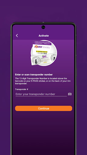 E-PASS Toll App Bildschirmfoto 6