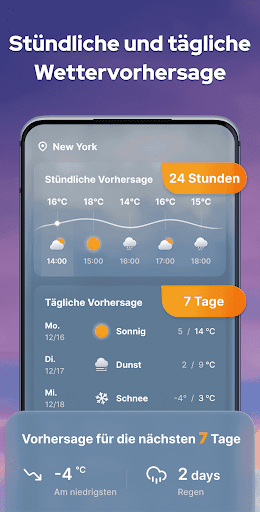 Wettervorhersage mit Radar Bildschirmfoto 2