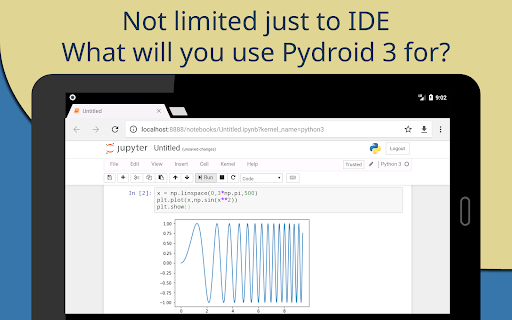 Pydroid 3 - IDE for Python 3 Bildschirmfoto 13