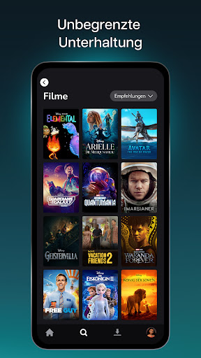 Disney+ Bildschirmfoto 3
