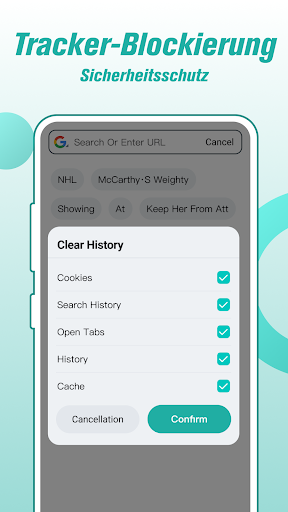 Fly Browser - Private & Fast Bildschirmfoto 1