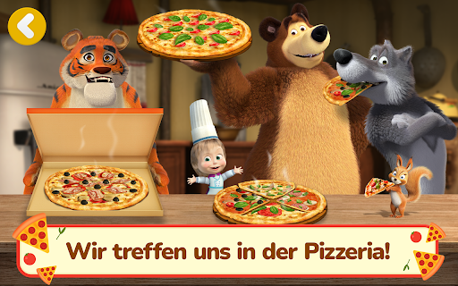 Mascha und der Bär: Pizzeria! Bildschirmfoto 20
