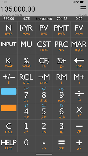 10bii Financial Calculator Bildschirmfoto 1