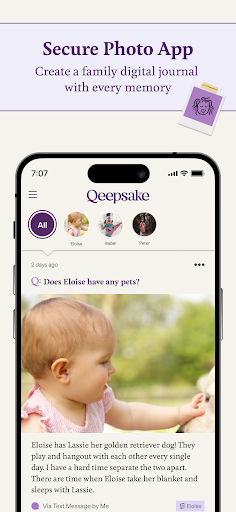 Qeepsake: Family Photo Album Bildschirmfoto 5