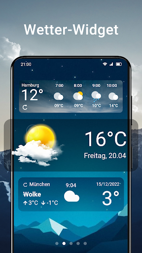 Wetterzeitleiste Lokales Radar Bildschirmfoto 3