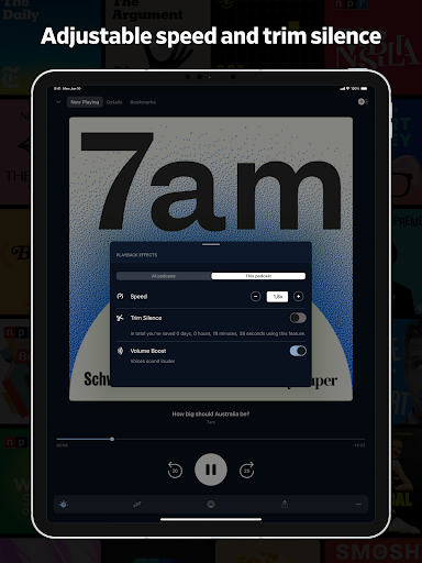 Pocket Casts - Podcast App Bildschirmfoto 27