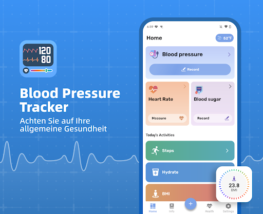 Blood Pressure Tracker Bildschirmfoto 4