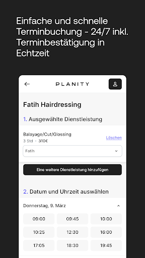 Planity Bildschirmfoto 4