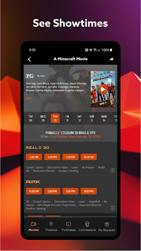 Regal: Tickets and Showtimes Bildschirmfoto 1