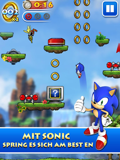 Sonic Jump Pro Bildschirmfoto 5
