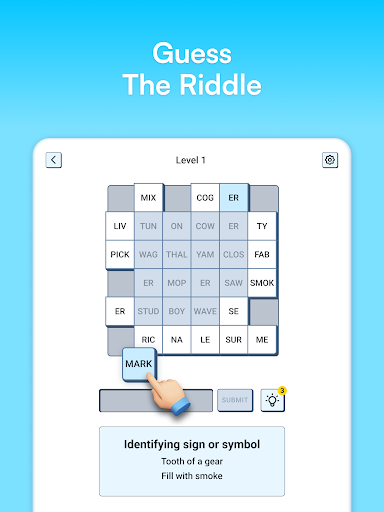 Syllatiles - Word Puzzle Game Bildschirmfoto 3