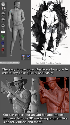 Pose Tool 3D Bildschirmfoto 2