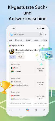 Microsoft Bing Suche Bildschirmfoto 1