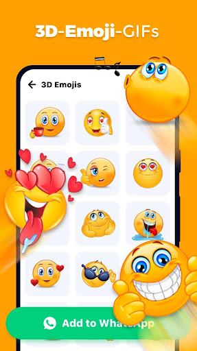 GIF Sticker & WAsticker Bildschirmfoto 4