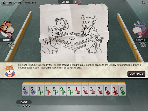 Kemono Mahjong Bildschirmfoto 1