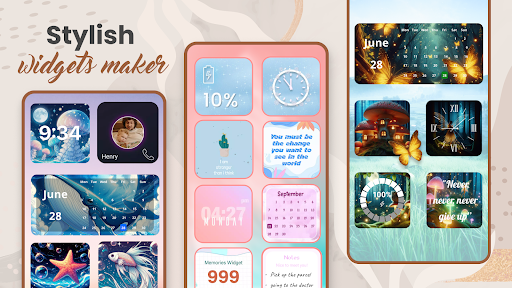 Widget 2026 - Esthetic Widgets Bildschirmfoto 24
