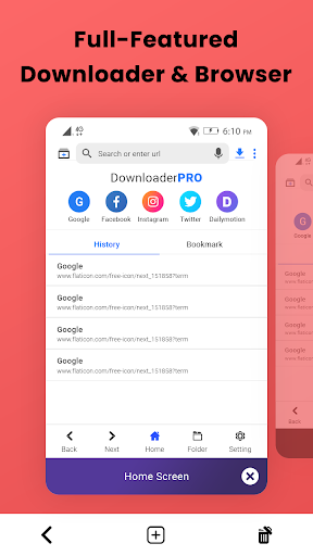 X Browser - Video Downloader Bildschirmfoto 6