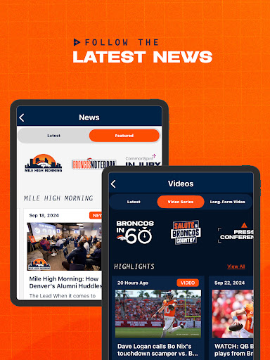 Denver Broncos Bildschirmfoto 1