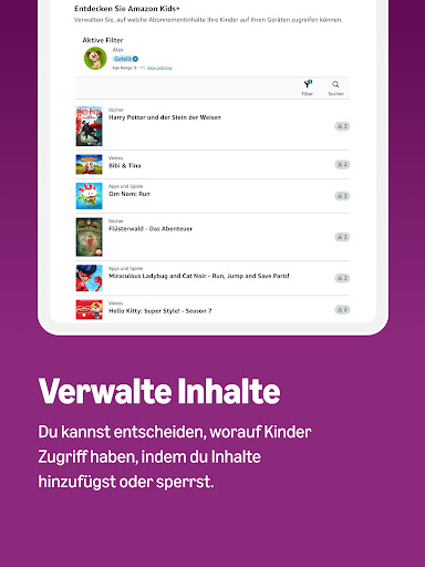 Amazon Kids Eltern Dashboard Bildschirmfoto 3