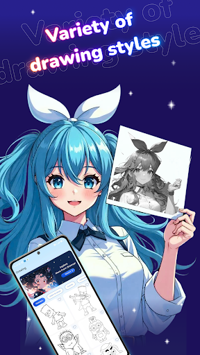Draw Anime: Paint & Sketch App Bildschirmfoto 6