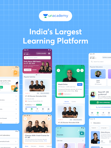 Unacademy: Learn & Crack Exams Bildschirmfoto 2